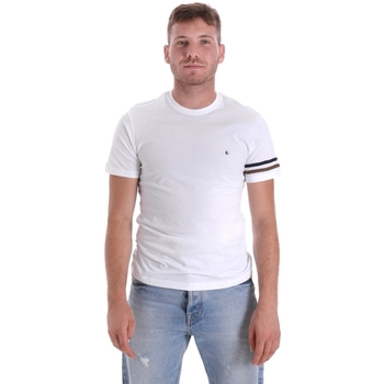 Kleidung Herren T-Shirts & Poloshirts Les Copains 9U9014 Weiss
