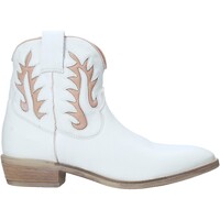 Schuhe Damen Low Boots Mally 6629S Weiss