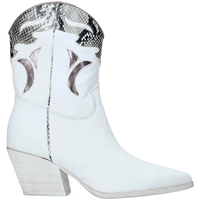 Schuhe Damen Low Boots Mally 6918P Weiß