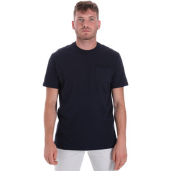 Kleidung Herren T-Shirts Les Copains 9U9010 Blau