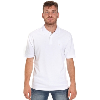 Kleidung Herren T-Shirts & Poloshirts Les Copains 9U9015 Weiss