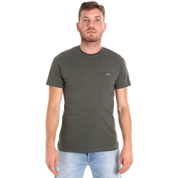 Kleidung Herren T-Shirts Les Copains 9U9011 Grün