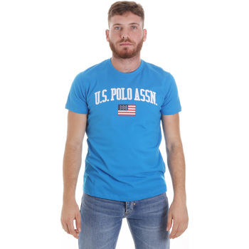 Kleidung Herren T-Shirts U.S Polo Assn. 57117 49351 Blau