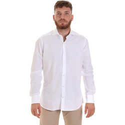 Kleidung Herren Langärmelige Hemden Les Copains 000.006 P3196SL Weiß