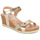 Schuhe Damen Sandalen / Sandaletten Panama Jack JULIA SHINE Gold