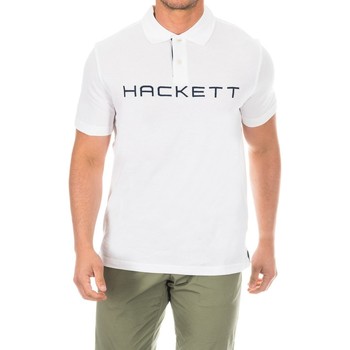 Kleidung Herren Polohemden Hackett HMX1007B-WHITE Weiss