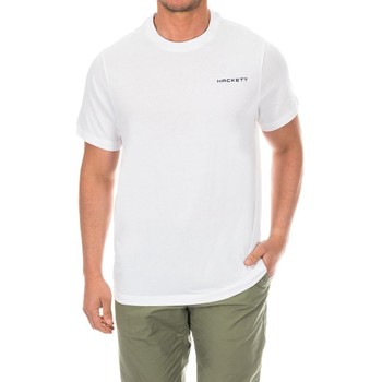 Kleidung Herren T-Shirts Hackett HMX2000D-WHITE Weiss