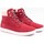 Schuhe Mädchen Sneaker High Timberland Davis square 6 in side zip Rot