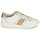 Schuhe Damen Sneaker Low Geox D JAYSEN A Weiss / Gold