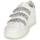 Schuhe Damen Sneaker Low Geox D PONTOISE C Weiss / Silbern