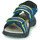 Schuhe Jungen Sportliche Sandalen Geox JR SANDAL STRADA Blau / Grün