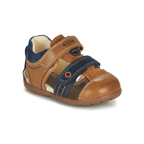 Geox Braun / - | Spartoo.de ! - Schuhe Sandalen / Sandaletten Kind 39,20 €