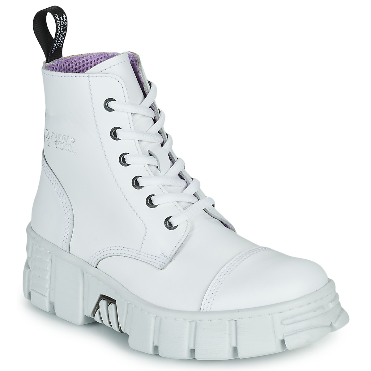 Schuhe Boots New Rock M-WALL005-C1 Weiss