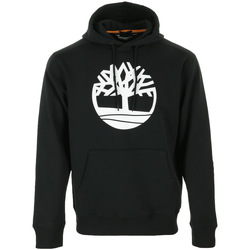 Kleidung Herren Sweatshirts Timberland Core Tree Logo Pull Over Hoodie Schwarz