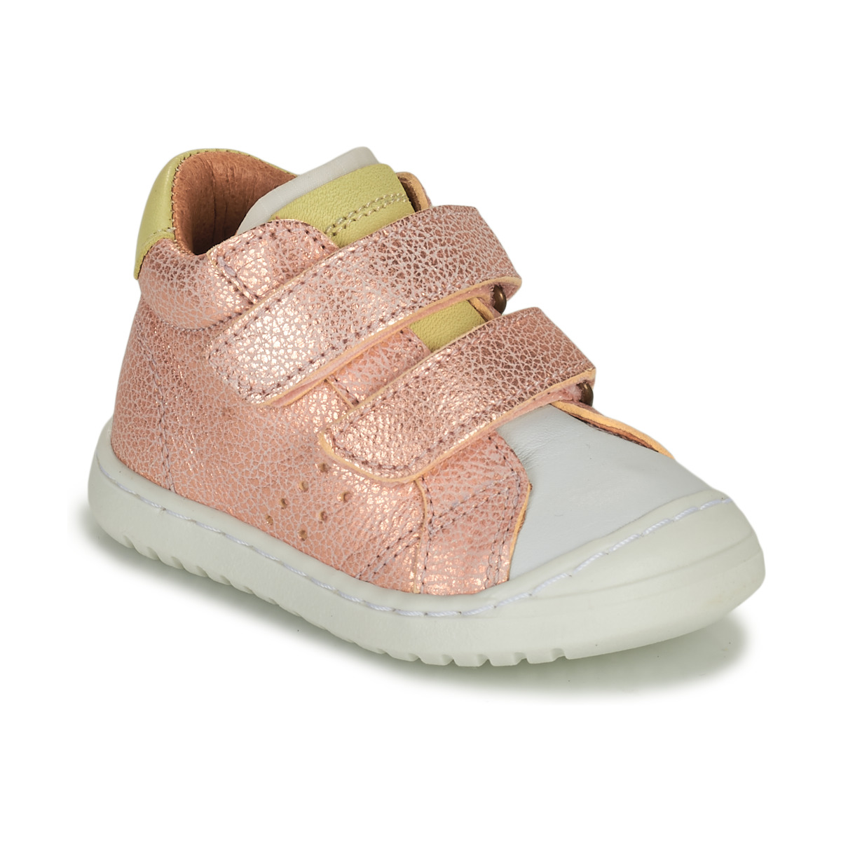 Schuhe Mädchen Sneaker Low Bisgaard TATE Rosa / Gold