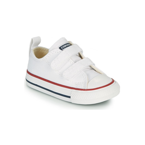 Schuhe Kinder Sneaker Low Converse CHUCK TAYLOR ALL STAR 2V FOUNDATION OX Weiss