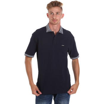 Kleidung Herren T-Shirts & Poloshirts Les Copains 9U9024 Blau