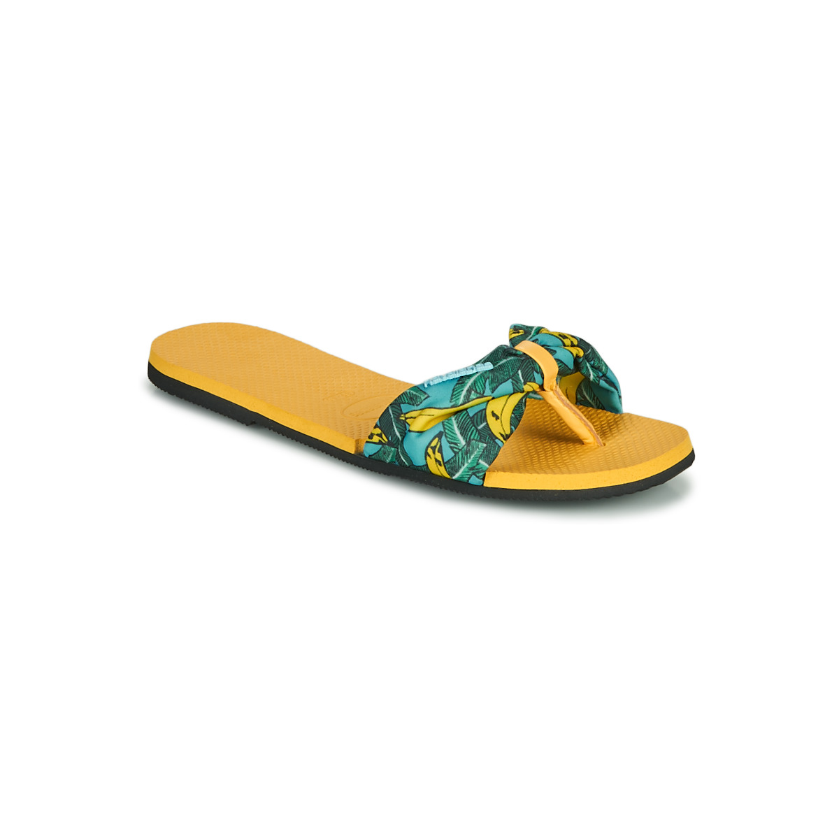 Schuhe Damen Zehensandalen Havaianas YOU SAINT TROPEZ Gelb / Gold