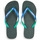Schuhe Zehensandalen Havaianas BRASIL MIX Schwarz / Blau