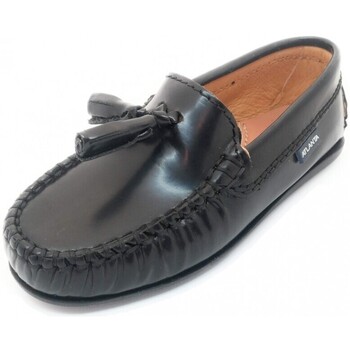 Schuhe Kinder Slipper Atlanta 24269-18 Schwarz