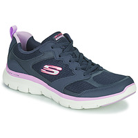 Schuhe Damen Sneaker Low Skechers FLEX APPEAL 4.0 Navy / Pink