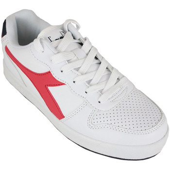Schuhe Kinder Sneaker Diadora Playground gs 101.173301 01 C0673 White/Red Rot
