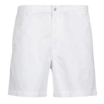 Kleidung Herren Shorts / Bermudas Polo Ralph Lauren SHORT PREPSTER AJUSTABLE ELASTIQUE AVEC CORDON INTERIEUR LOGO PO Weiss