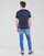 Kleidung Herren T-Shirts Polo Ralph Lauren T-SHIRT AJUSTE COL ROND EN PIMA COTON LOGO PONY PLAYER MULTICOLO Blau
