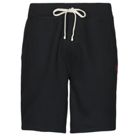 Kleidung Herren Shorts / Bermudas Polo Ralph Lauren SHORT MOLTONE EN COTON LOGO PONY PLAYER Schwarz