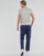 Kleidung Herren T-Shirts Polo Ralph Lauren T-SHIRT AJUSTE COL ROND EN COTON LOGO PONY PLAYER Grau
