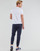 Kleidung Herren T-Shirts Polo Ralph Lauren T-SHIRT AJUSTE COL ROND EN COTON LOGO PONY PLAYER Weiss