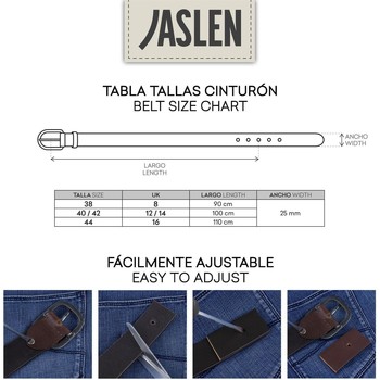 Jaslen Exclusive Leather Braun
