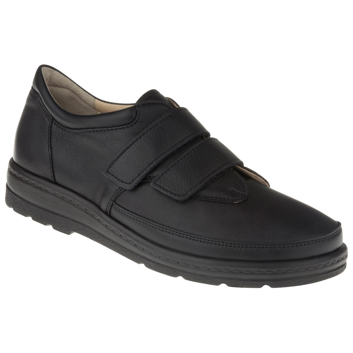 Schuhe Damen Sneaker Natural Feet Kletter Stockholm Farbe: schwarz Schwarz