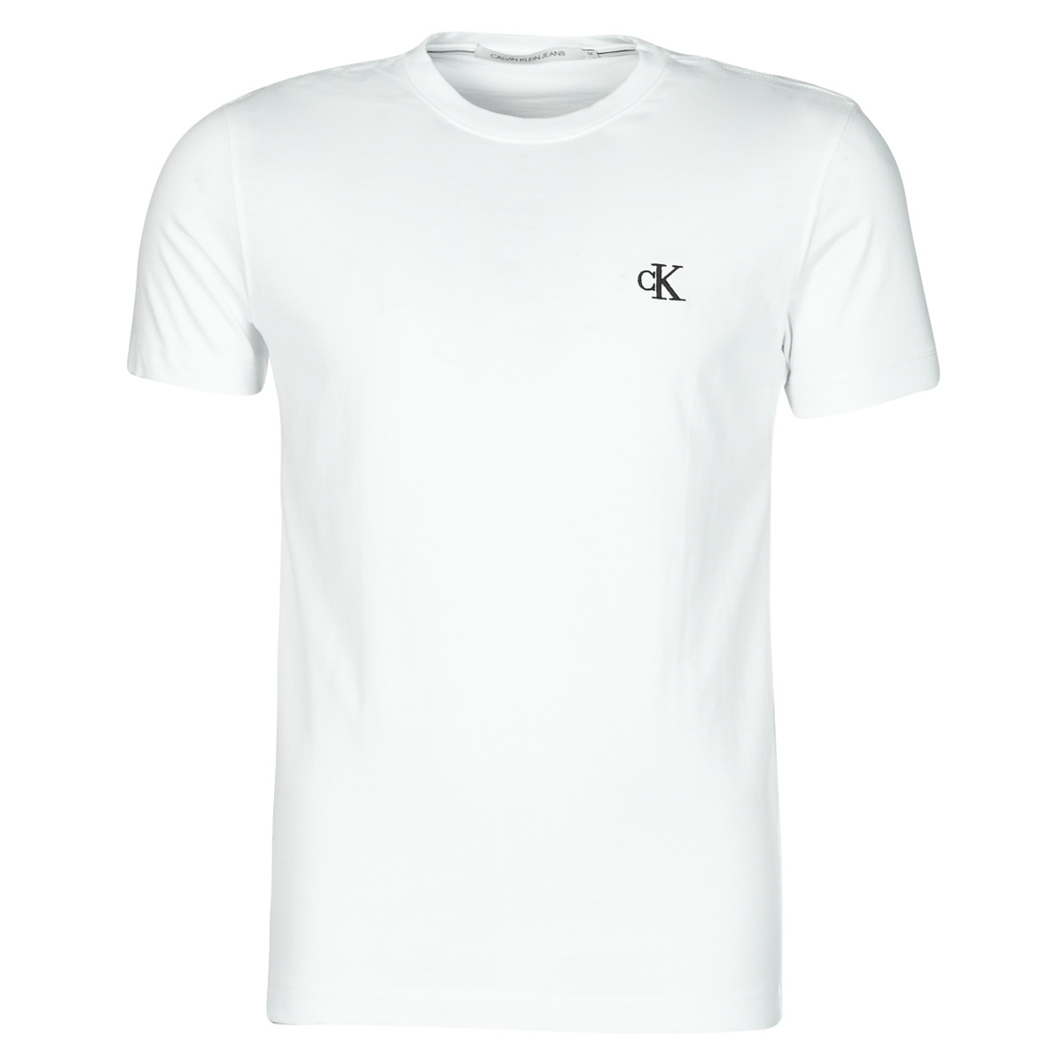 Calvin Klein Jeans YAF Weiss | Spartoo.de ! Kleidung Kostenloser - T-Shirts € 27,93 - Herren Versand