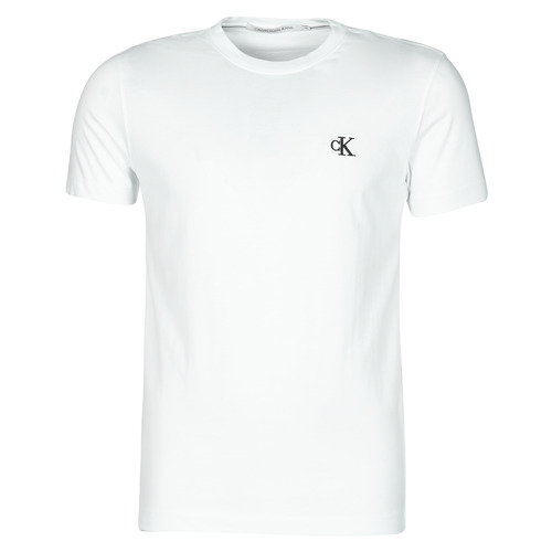 Calvin Klein Jeans YAF Weiss - Kostenloser Versand | Spartoo.de ! -  Kleidung T-Shirts Herren 27,93 €