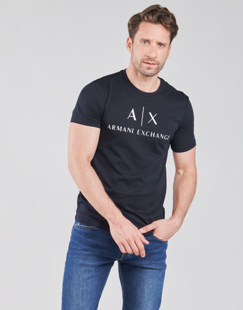 Kleidung Herren T-Shirts Armani Exchange 8NZTCJ-Z8H4Z Marine