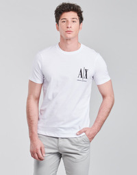 Kleidung Herren T-Shirts Armani Exchange 8NZTPH-ZJH4Z Weiss