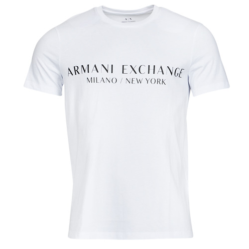 Armani Exchange 8NZT72-Z8H4Z Weiss - Kleidung T-Shirts Herren 3899 