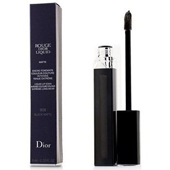 Beauty Damen Lippenstift Christian Dior lippenstift Liquido 908 Black Mate 6ml lipstick Liquido 908 Black Mate 6ml