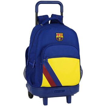 Taschen Kinder Schultaschen / Schulranzen mit Rollen Fc Barcelona 612025918 Blau