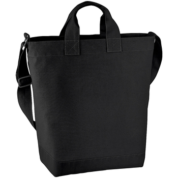 Taschen Shopper / Einkaufstasche Bagbase BG673 Schwarz