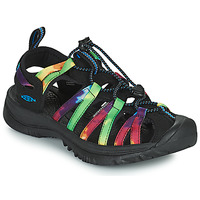 Schuhe Damen Sportliche Sandalen Keen WHISPER Schwarz / Multicolor
