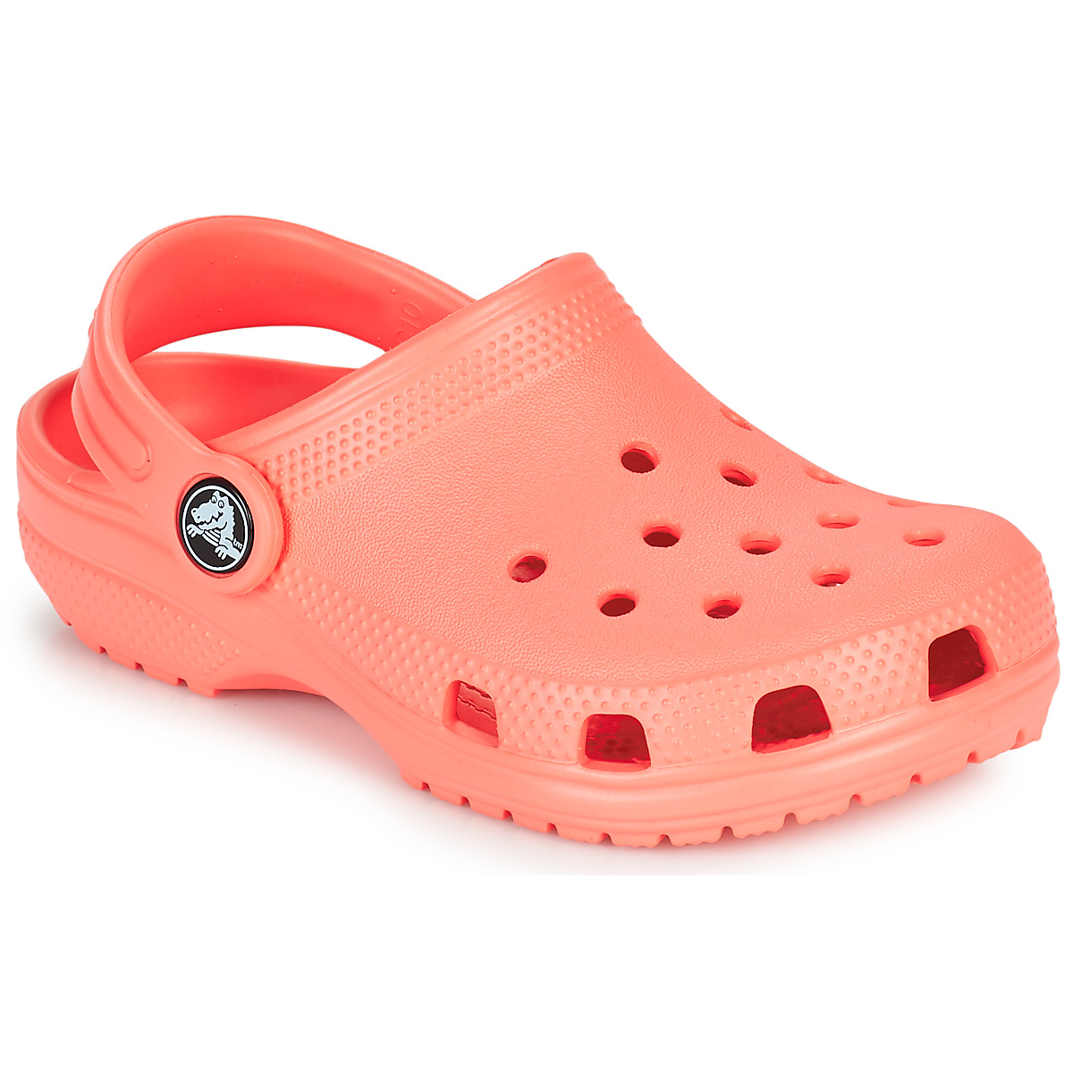 Schuhe Kinder Pantoletten / Clogs Crocs CLASSIC CLOG K Orange