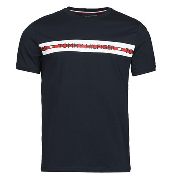 Kleidung Herren T-Shirts Tommy Hilfiger CN SS TEE LOGO Marine