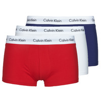 Unterwäsche Herren Boxer Calvin Klein Jeans RISE TRUNK X3 Marine / Weiss / Rot
