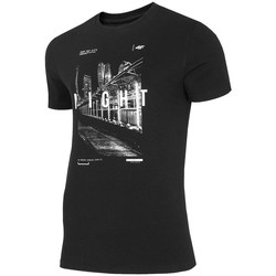 Kleidung Herren T-Shirts 4F TSM025 Schwarz