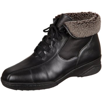 Schuhe Damen Stiefel Solidus Stiefeletten Hedda - Weite K 26345 schwarz
