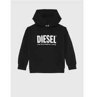 Kleidung Kinder Sweatshirts Diesel SDIVISION LOGO Schwarz