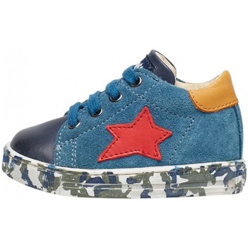 Schuhe Kinder Sneaker Falcotto - Polacchino blu SASHA-2C05 Blau