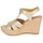 Schuhe Damen Sandalen / Sandaletten MICHAEL Michael Kors BERKLEY WEDGE Gold